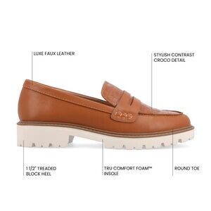 Tan Loafers